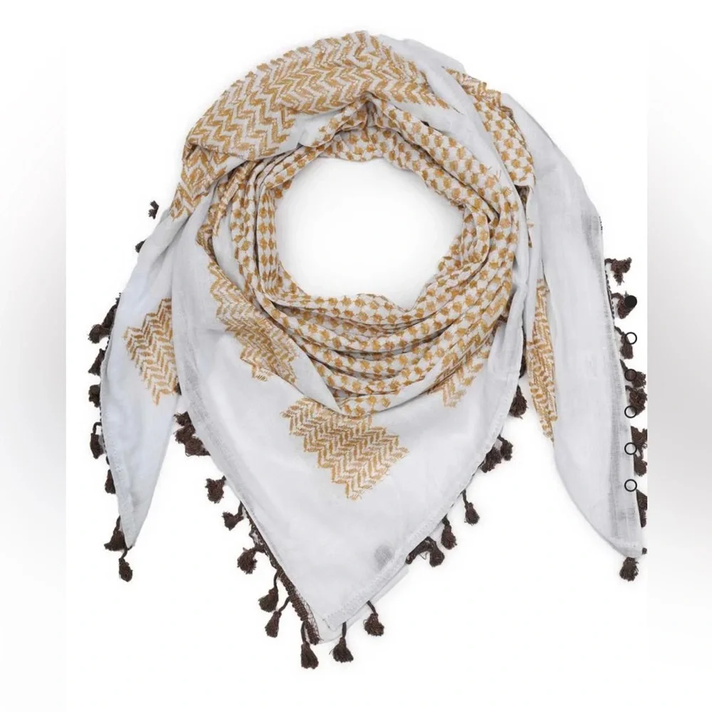 Hirbawi Original Alquds Al Quds Kufiya Palestinian Scarf - Picture 1 of 15